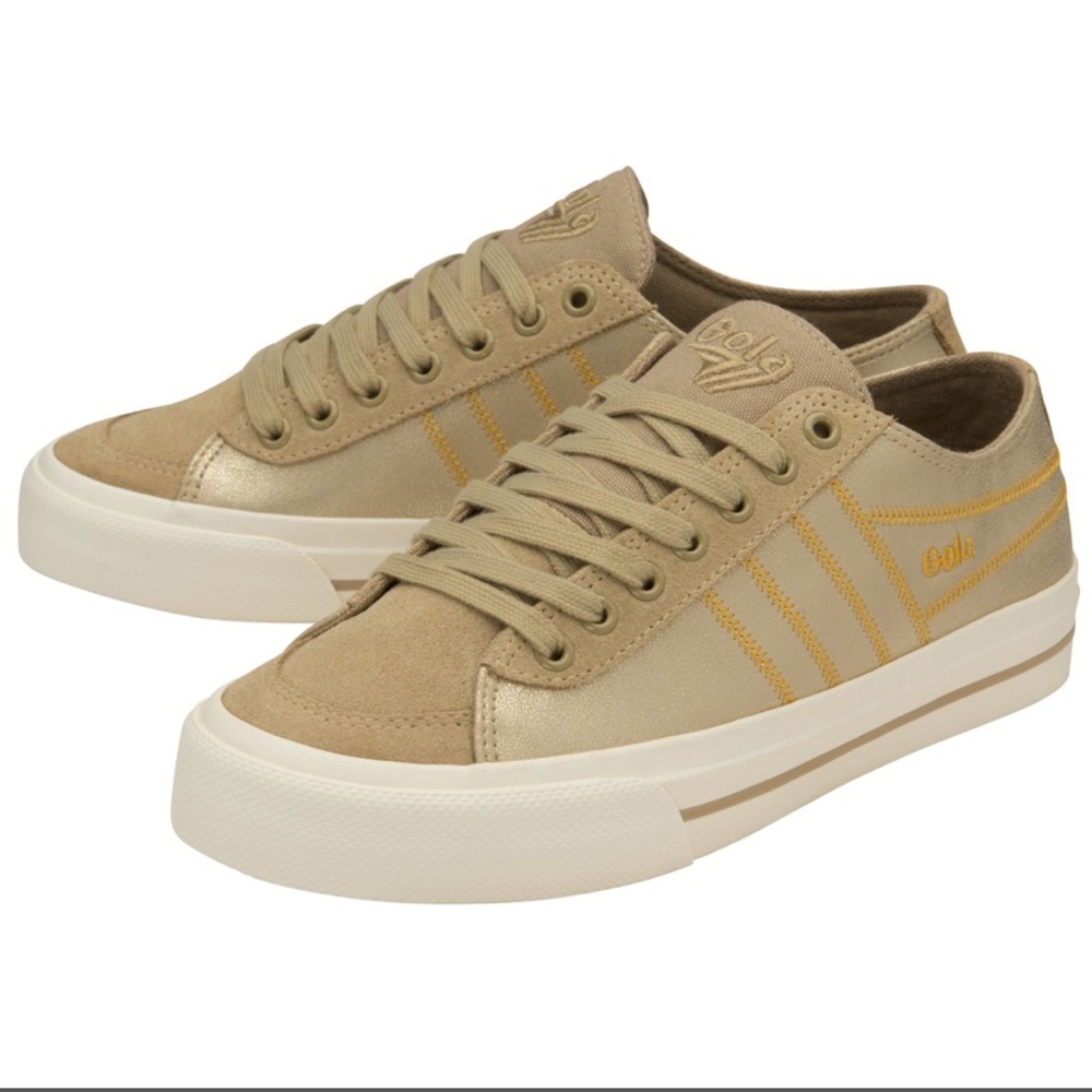 Gola Classics Women's Quota II Shimmer Plimsolls Sneakers, Size 8, *BRAND NEW**